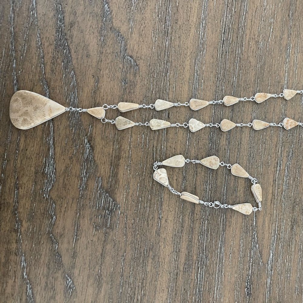 Hand made Necklace & bracelet